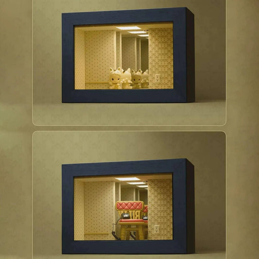 Abyss Mirror Photo Frame LED Display