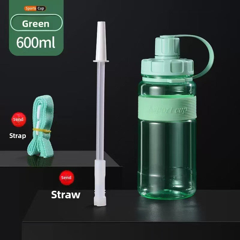 Large Capacity Plastic Straw Cup with Tea Infuser Cute , Bottle ,, New Good-looking Large Capacity With Handle Straw Cup