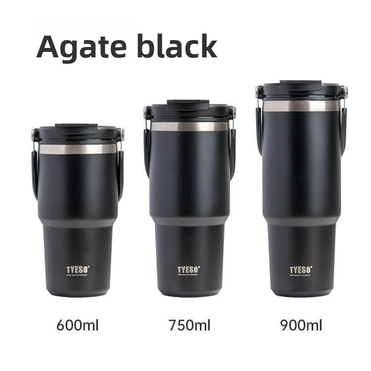 Large-Capacity Portable Stainless Steel Car Thermos Cup
